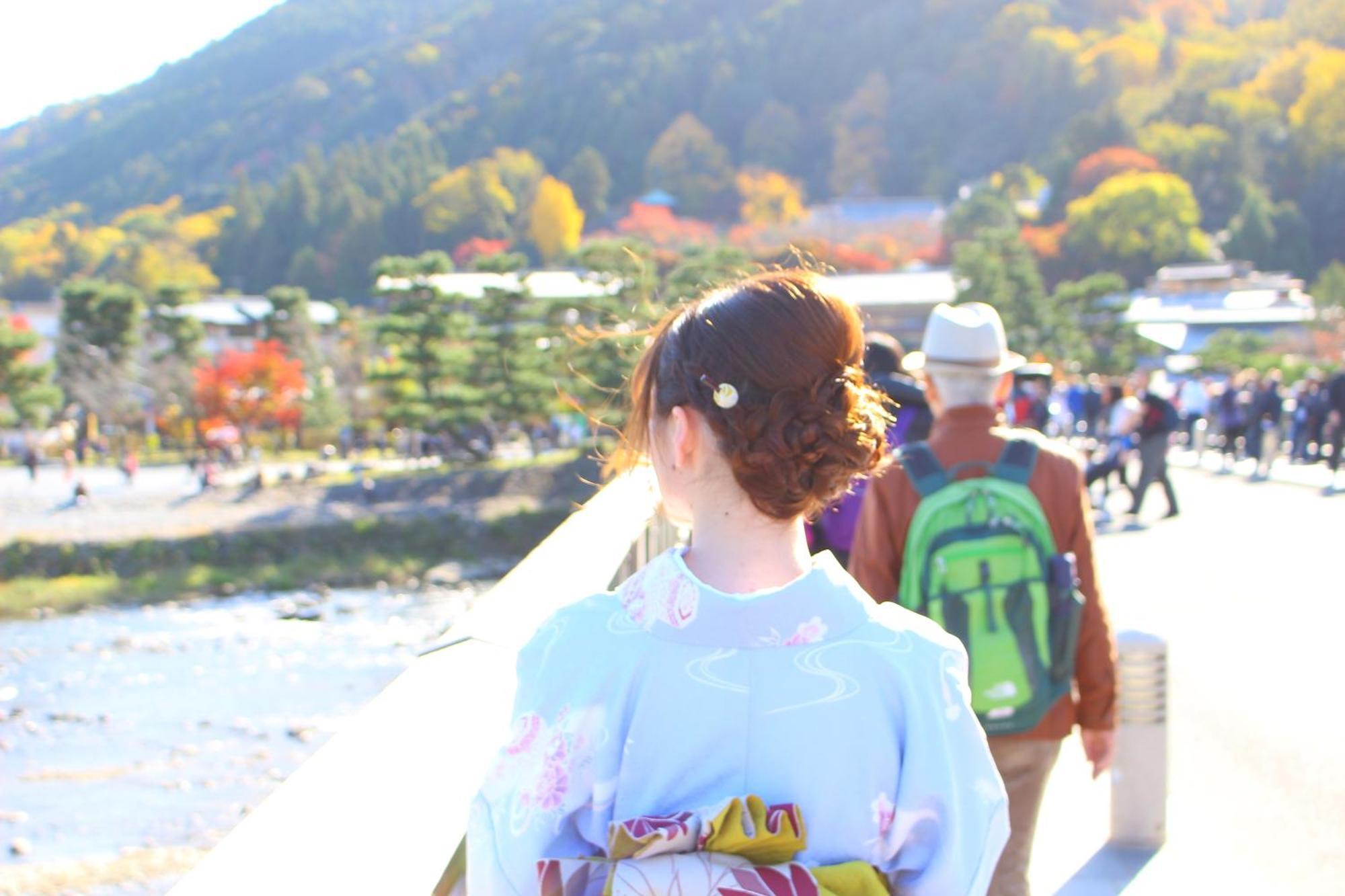 Kyoto Arashiyama Onsen Ryokan Togetsutei Екстер'єр фото