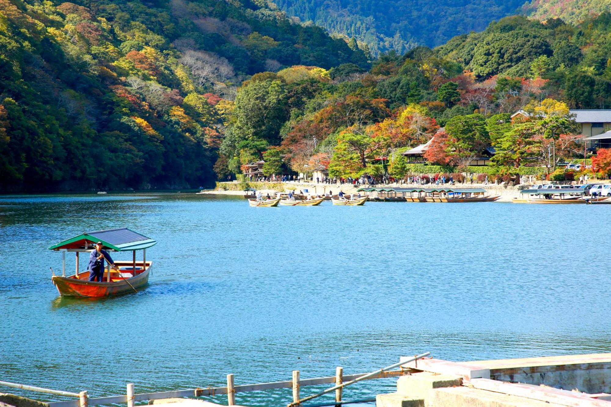 Kyoto Arashiyama Onsen Ryokan Togetsutei Екстер'єр фото