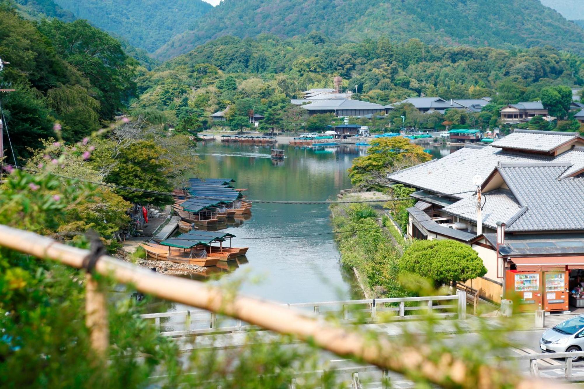 Kyoto Arashiyama Onsen Ryokan Togetsutei Екстер'єр фото
